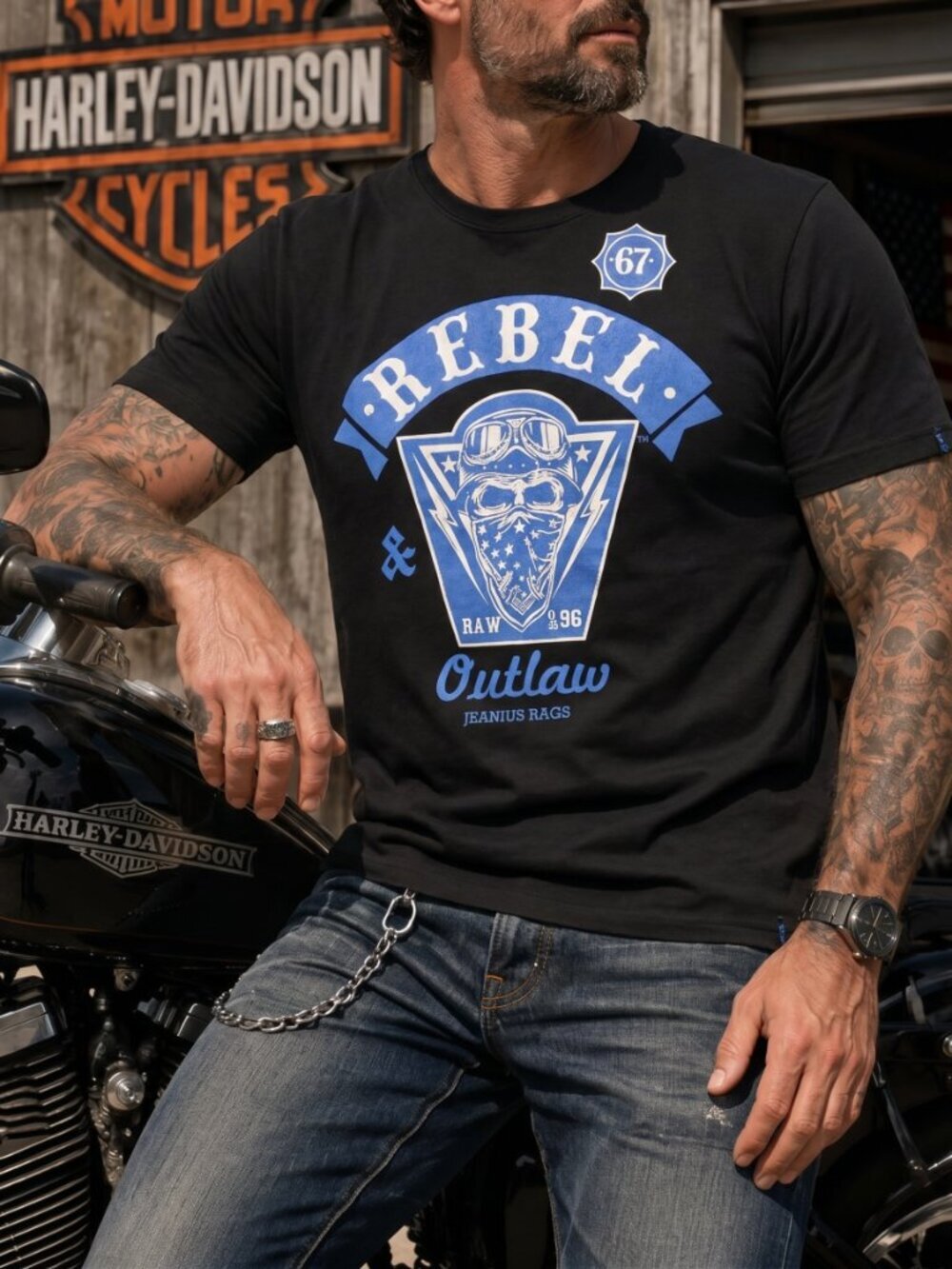 REBEL  OUTLAW  TShirt (2XL)